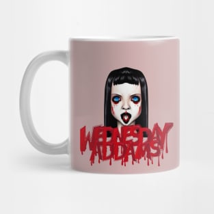 Wednesday Addams print Mug